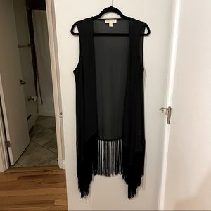 Michael Kors sleeveless kimono